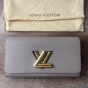 Authentic Louis Vuitton Epi Twist Long Wallet - Beige - EUC w Dustbag